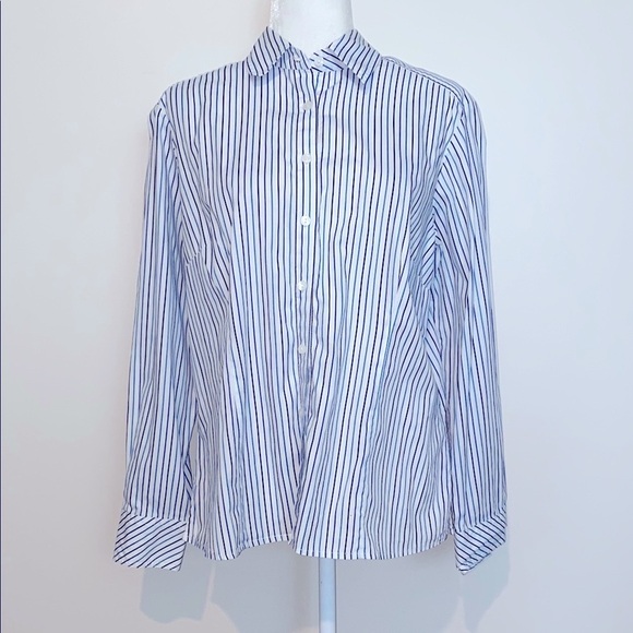 Pendleton tri color Blue and White Casual Button Down Shirt - Picture 1 of 12